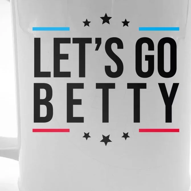 Lets Go Betty Front & Back Beer Stein