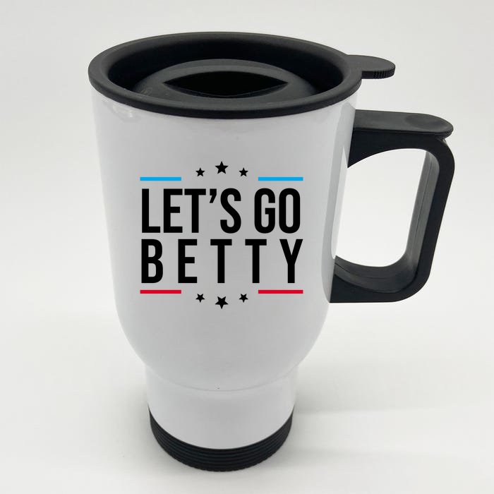 Lets Go Betty Front & Back Stainless Steel Travel Mug