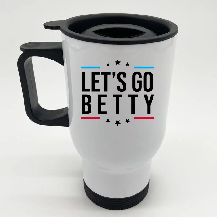 Lets Go Betty Front & Back Stainless Steel Travel Mug