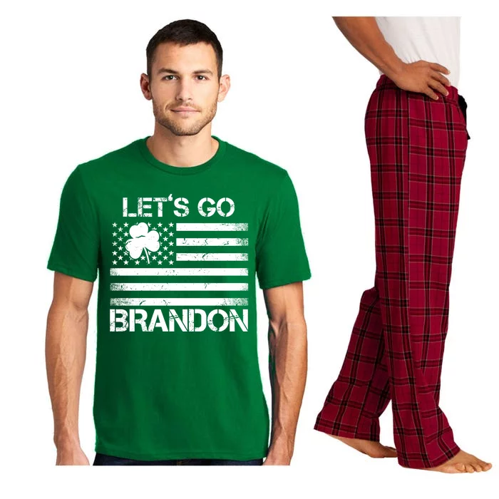 Let's Go Brandon USA St Patrick's Day Pajama Set