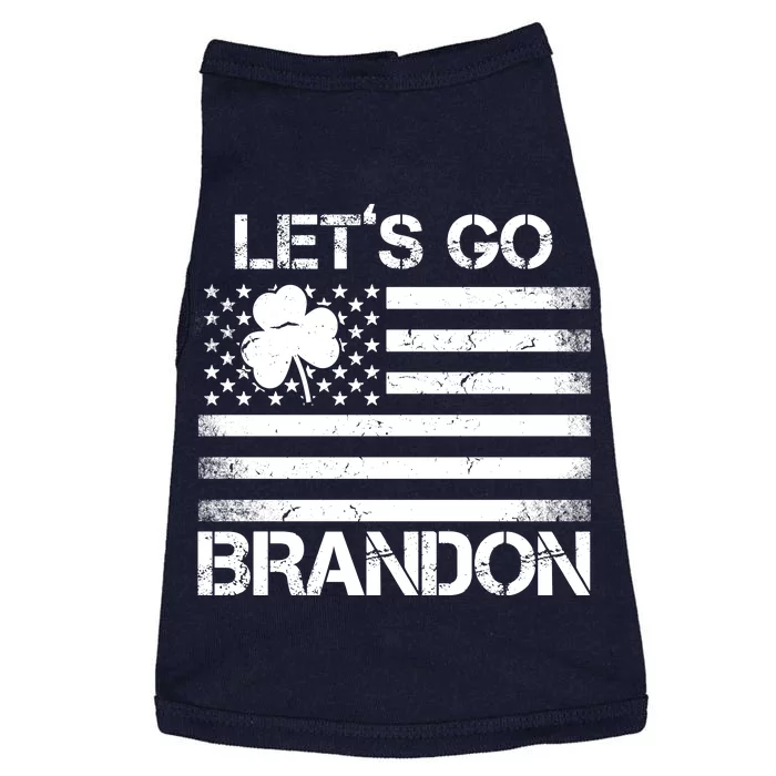 Let's Go Brandon USA St Patrick's Day Doggie Tank