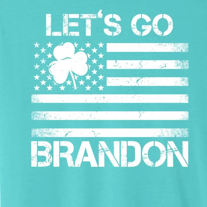 Let's Go Brandon USA St Patrick's Day ChromaSoft Performance T-Shirt