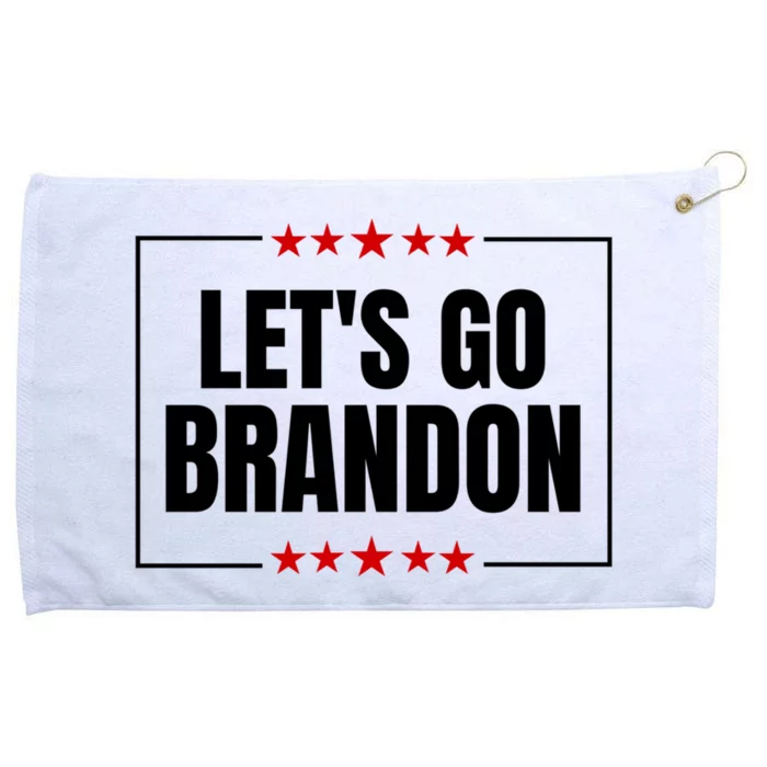 LetS Go Brandon Gift Grommeted Golf Towel