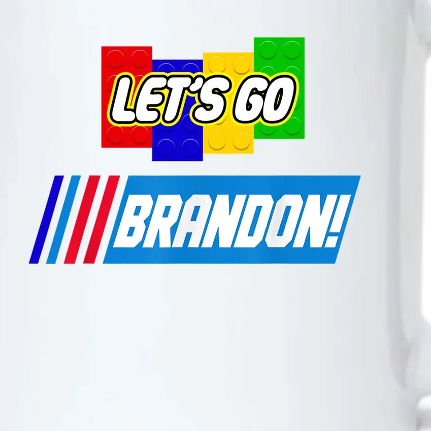 Let's Go Brandon Racing Biden Chant Spoof Logo Black Color Changing Mug