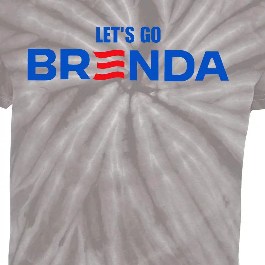 LetS Go Brenda Kamala 2024 Kids Tie-Dye T-Shirt