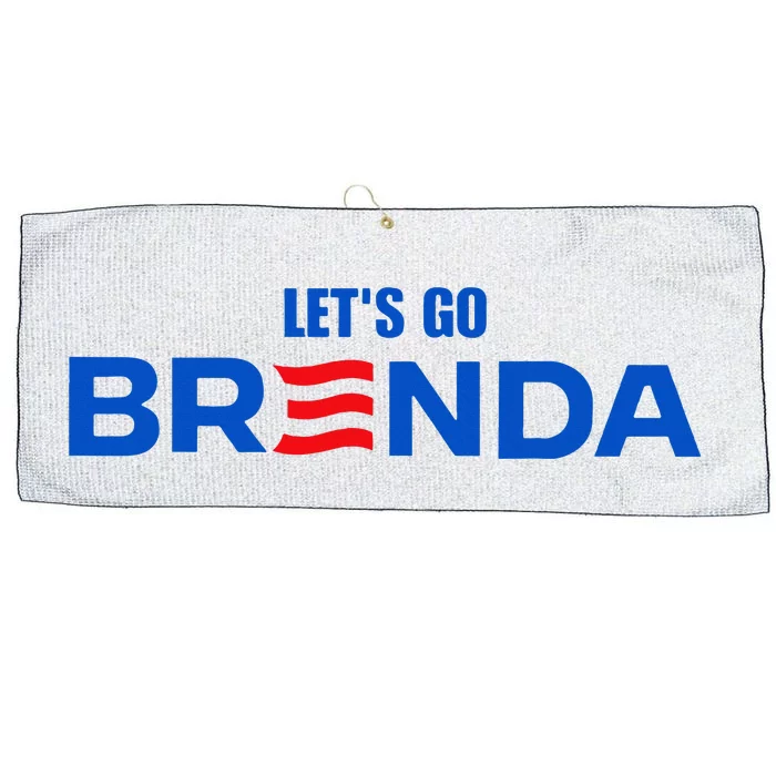 LetS Go Brenda Kamala 2024 Large Microfiber Waffle Golf Towel