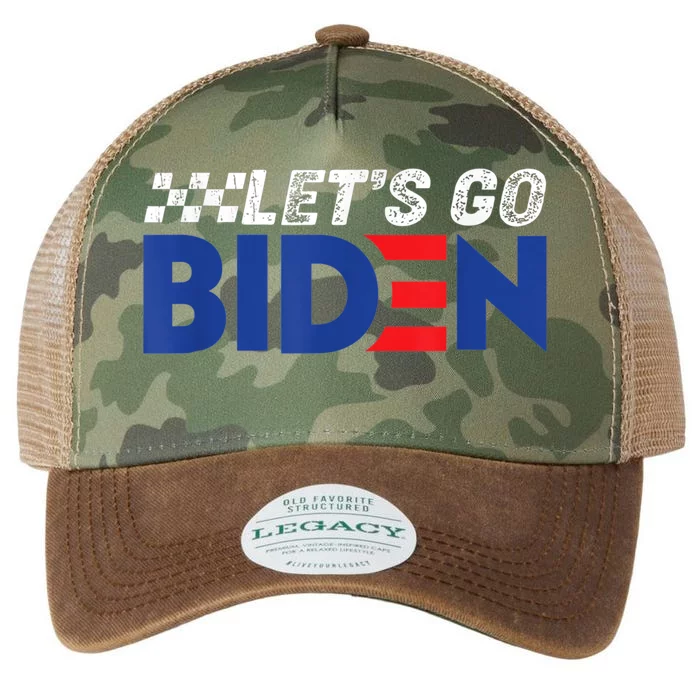 Let's Go Biden Brandon Legacy Tie Dye Trucker Hat