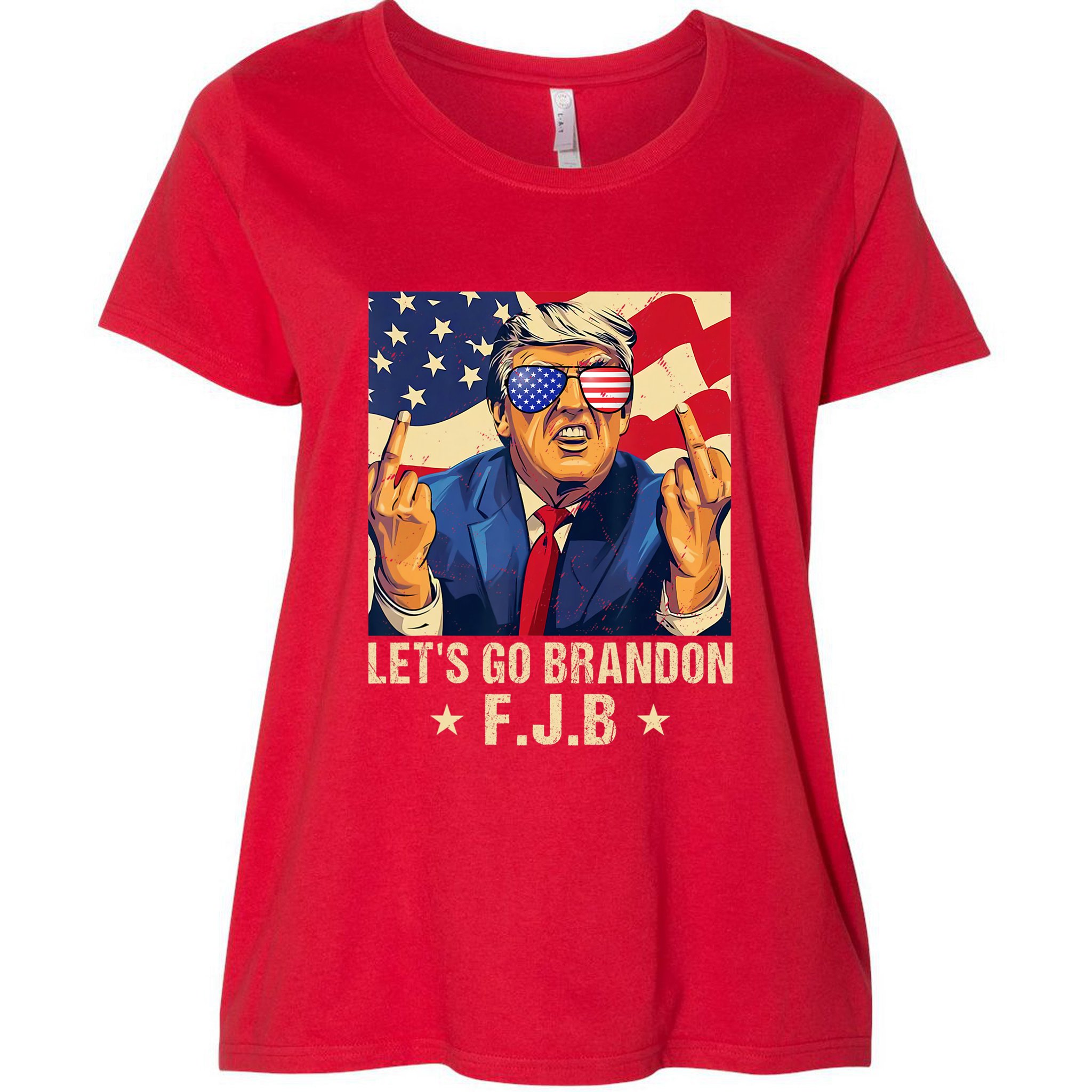 Never Go Full Brandon T-Shirt | White, Printed Tees, Graphic Tshirts|Funny,  Humor, Sarcastic, Trump, Biden