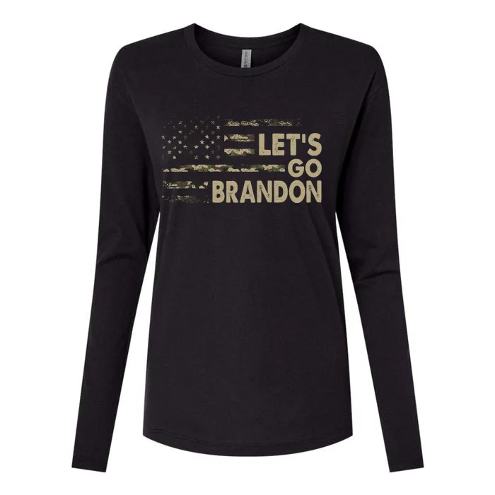 Let's Go Brandon Lets Go Brandon Lets Go Brandon Let's Go Brandon Womens Cotton Relaxed Long Sleeve T-Shirt