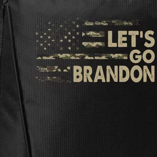 Let's Go Brandon Lets Go Brandon Lets Go Brandon Let's Go Brandon City Backpack