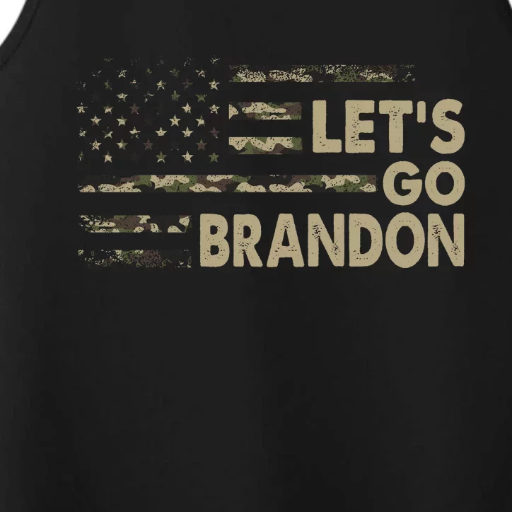 Let's Go Brandon Lets Go Brandon Lets Go Brandon Let's Go Brandon Performance Tank