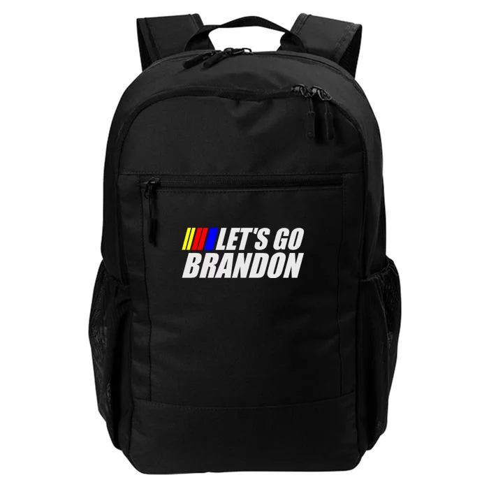 Let's Go Brandon FJB Racing Logo Daily Commute Backpack