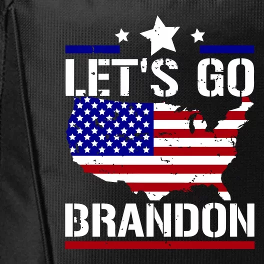 Let's Go Brandon USA Country Flag LGB FJB City Backpack