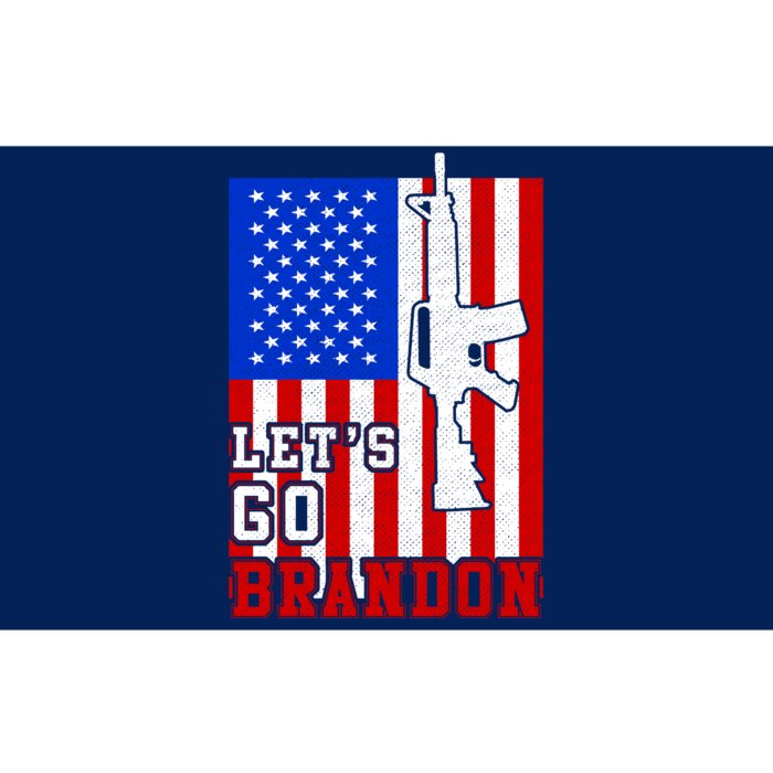 Let's Go Brandon USA Army Flag LGB FJB Bumper Sticker