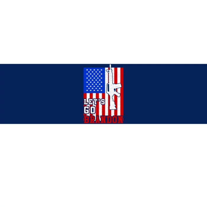 Let's Go Brandon USA Army Flag LGB FJB Bumper Sticker