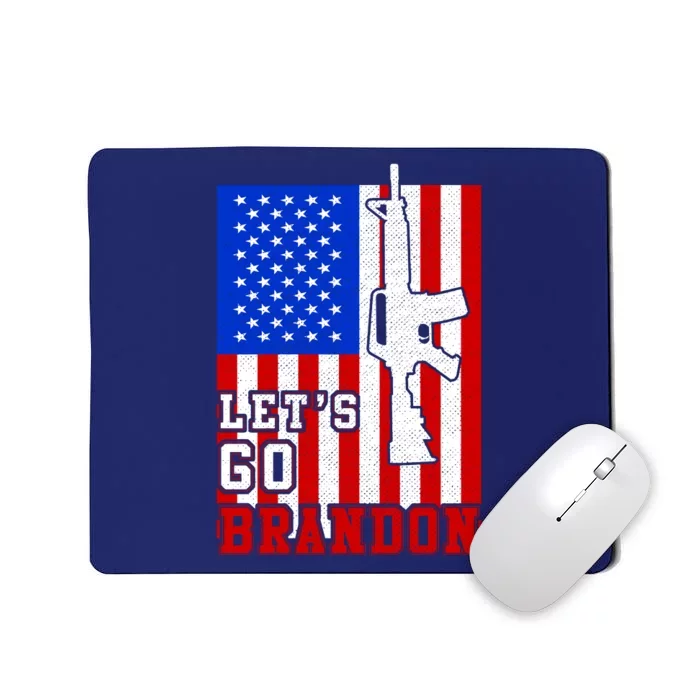 Let's Go Brandon USA Army Flag LGB FJB Mousepad