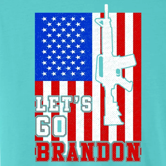 Let's Go Brandon USA Army Flag LGB FJB ChromaSoft Performance T-Shirt