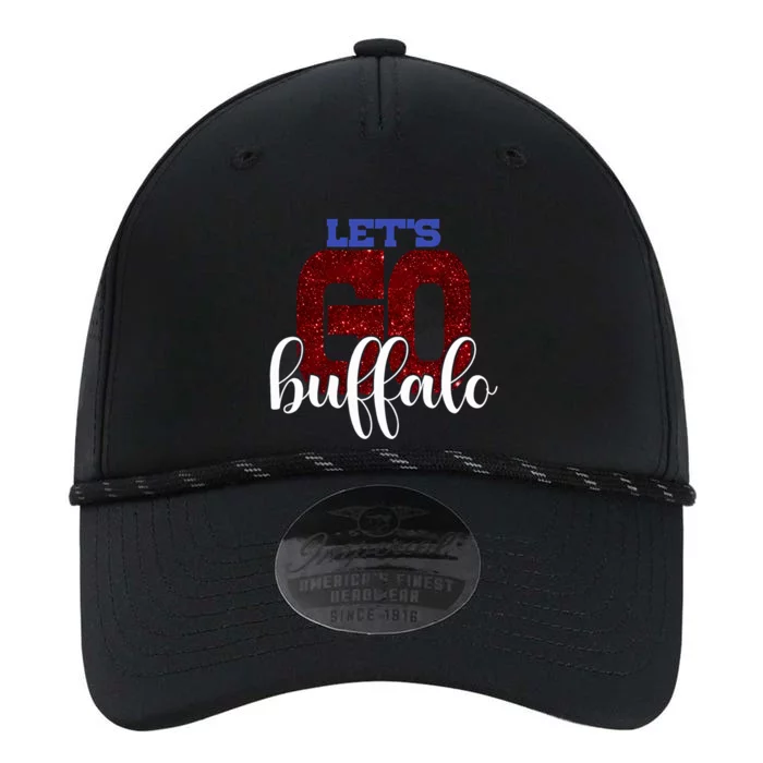 LetS Go Buffalo Ny New York Retro Sports City Fan Love Performance The Dyno Cap