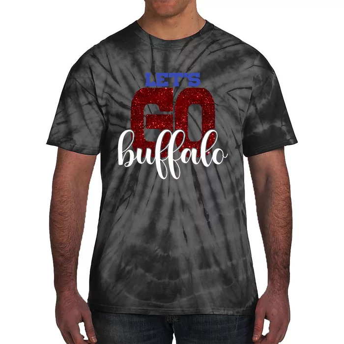 LetS Go Buffalo Ny New York Retro Sports City Fan Love Tie-Dye T-Shirt