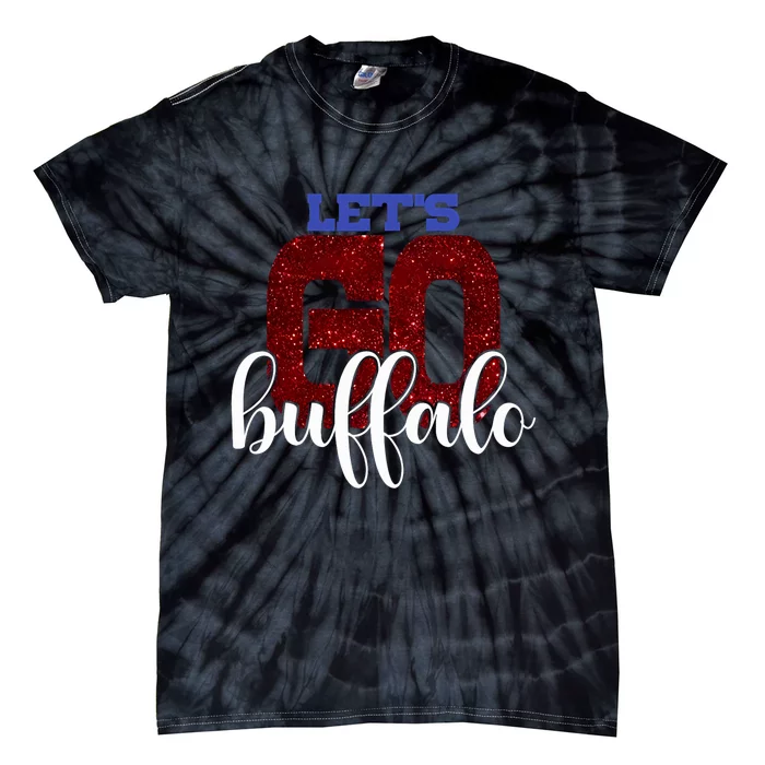 LetS Go Buffalo Ny New York Retro Sports City Fan Love Tie-Dye T-Shirt