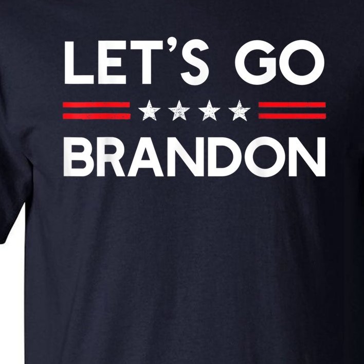 Let’s Go Brandon Conservative US Flag Gift Tall T-Shirt