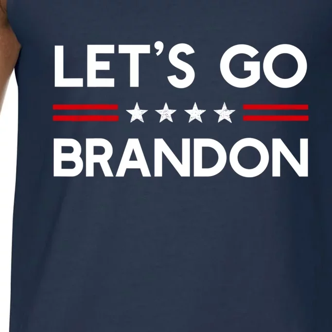 Let’S Go Brandon Conservative Us Flag Gift Comfort Colors® Tank Top