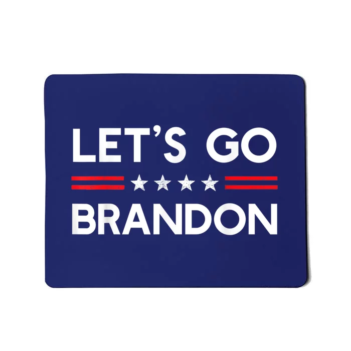 Let’s Go Brandon Conservative US Flag Gift Mousepad