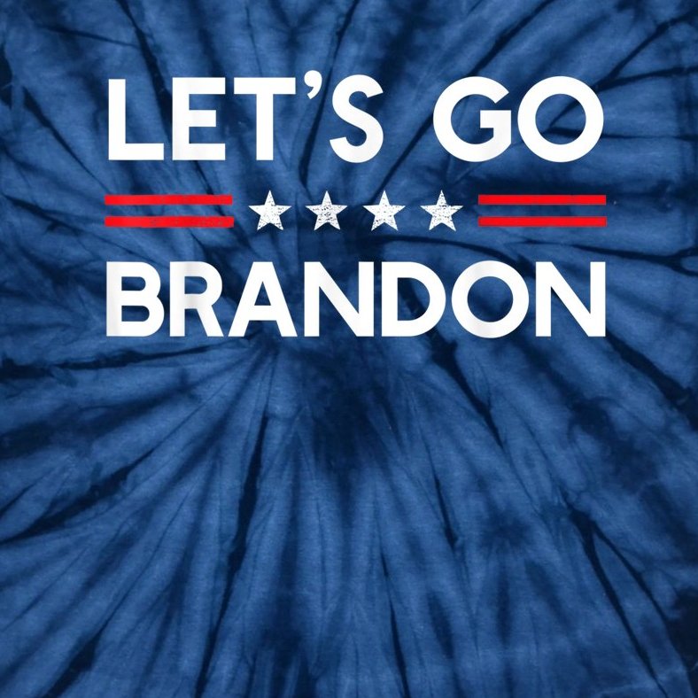 Let’s Go Brandon Conservative US Flag Gift Tie-Dye T-Shirt