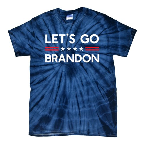 Let’s Go Brandon Conservative US Flag Gift Tie-Dye T-Shirt