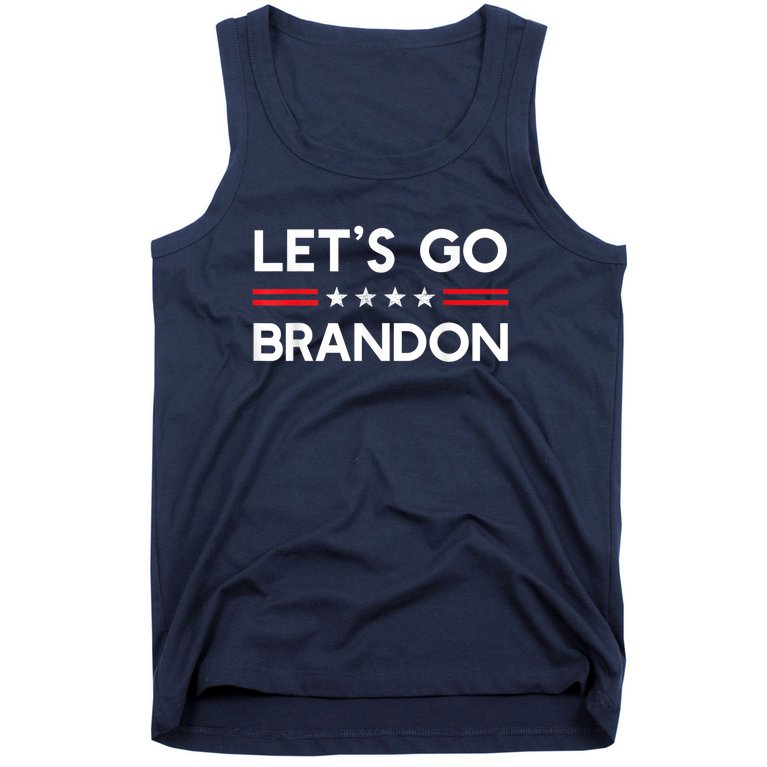 Let’s Go Brandon Conservative US Flag Gift Tank Top