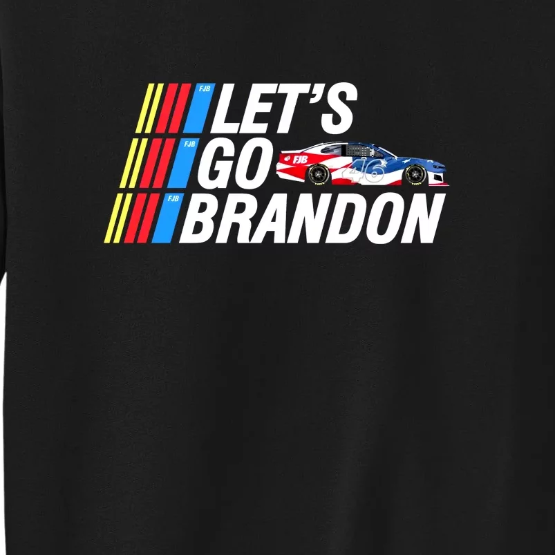 Let's Go Brandon Auto Racing Sweatshirt