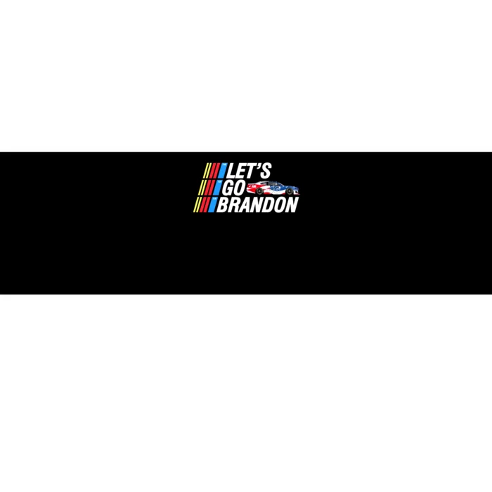 Let's Go Brandon Auto Racing Bumper Sticker