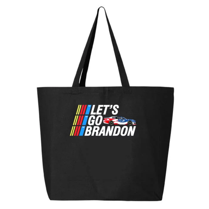 Let's Go Brandon Auto Racing 25L Jumbo Tote