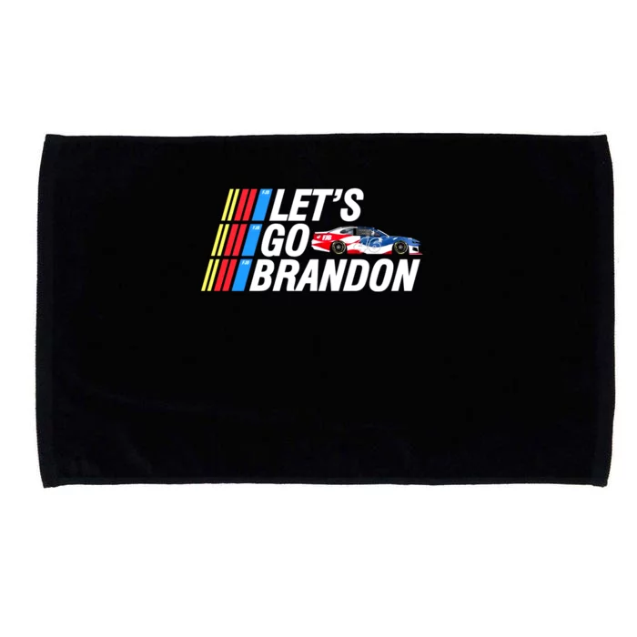 Let's Go Brandon Auto Racing Microfiber Hand Towel