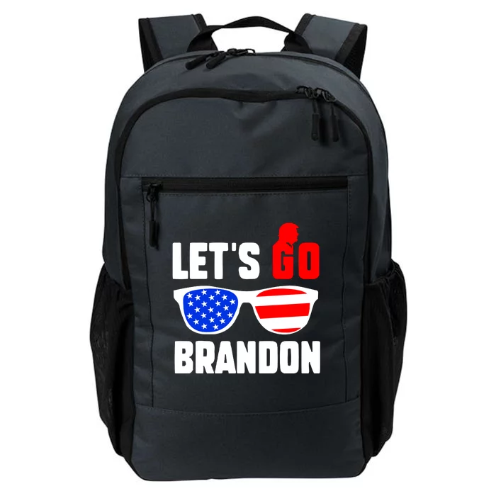 Let's Go Brandon USA Sunglasses Trump Flag LGB FJB Daily Commute Backpack