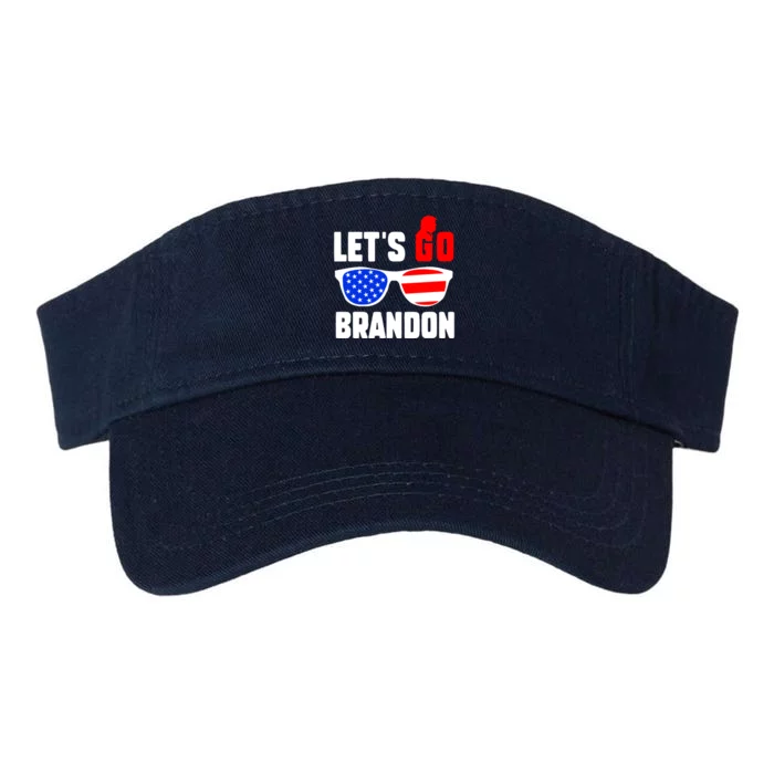 Let's Go Brandon USA Sunglasses Trump Flag LGB FJB Valucap Bio-Washed Visor