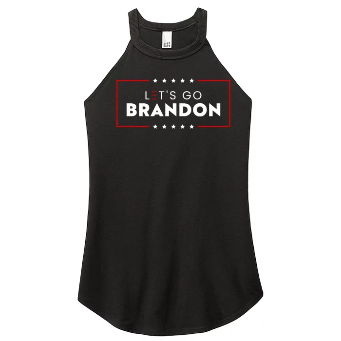 Lets Go Brandon Women’s Perfect Tri Rocker Tank