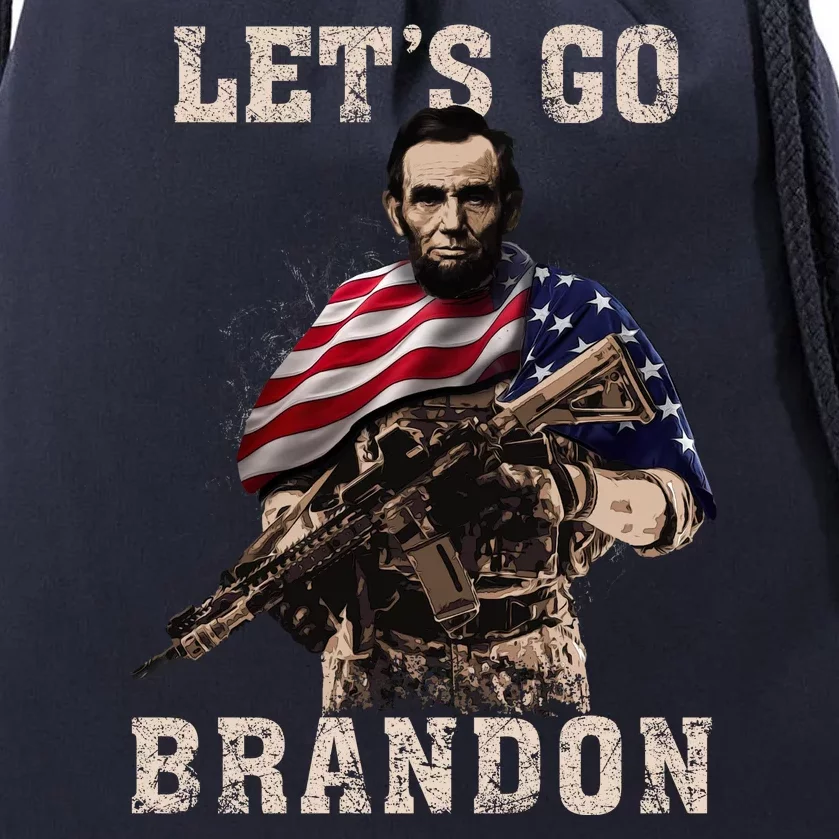 LET'S GO BRANDON Drawstring Bag