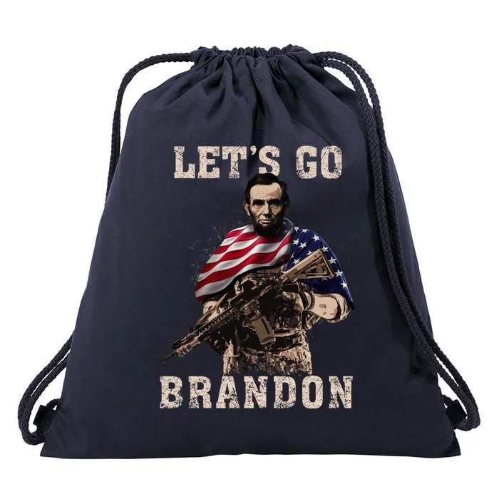 LET'S GO BRANDON Drawstring Bag