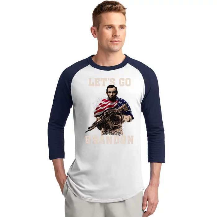 LET'S GO BRANDON Baseball Sleeve Shirt