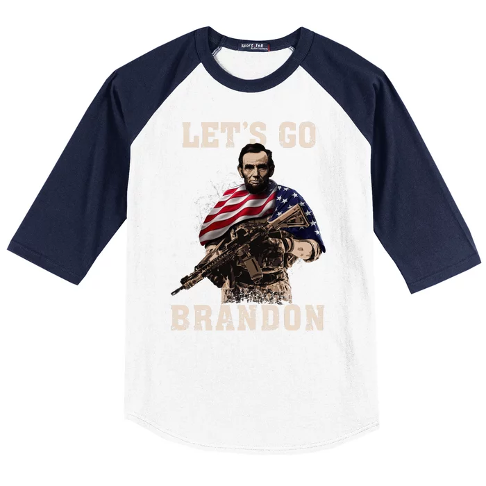 LET'S GO BRANDON Baseball Sleeve Shirt