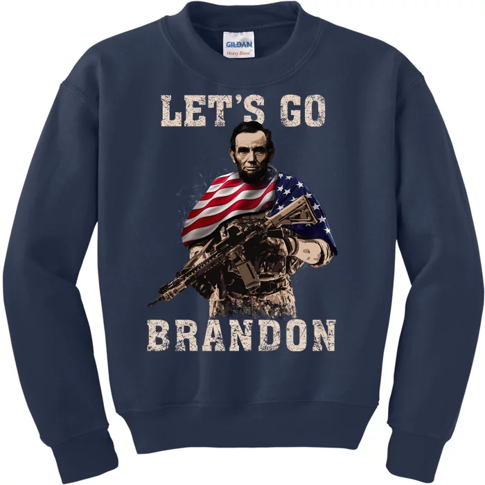 LET'S GO BRANDON Kids Sweatshirt