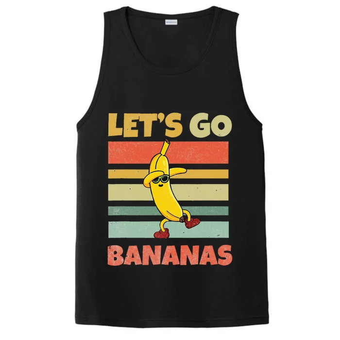 LetS Go Banana Bananas Performance Tank