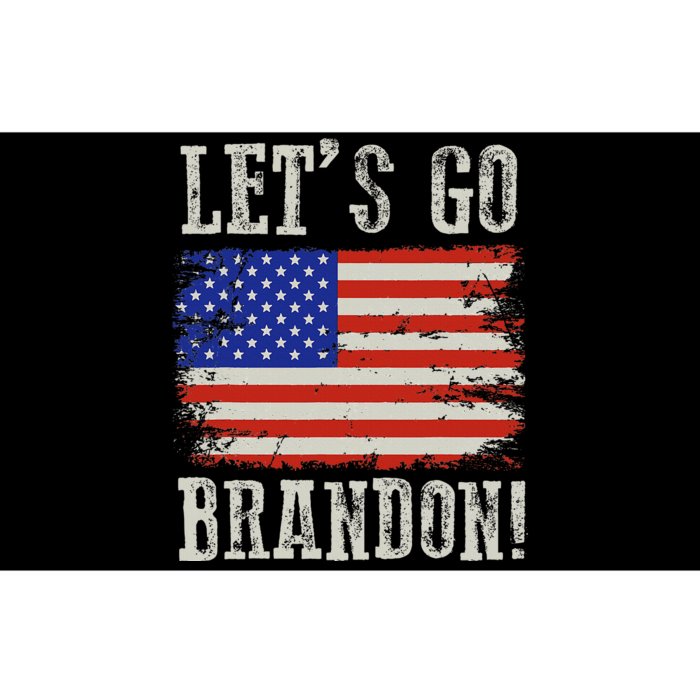 LetS Go Brandon Lets Go Brandon American Flag Bumper Sticker