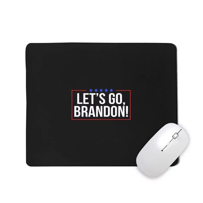 Lets Go Brandon Conservative Anti Liberal Pocket Design Mousepad