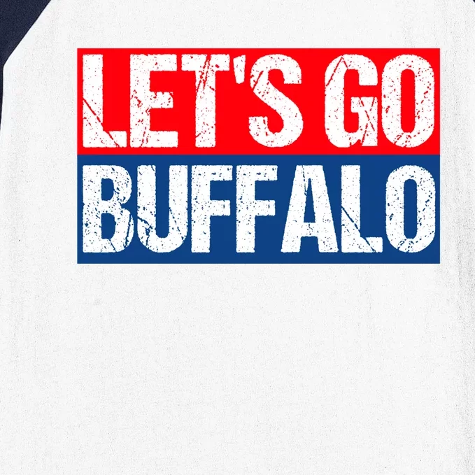 Let's Go Buffalo Baseball Sleeve Shirt