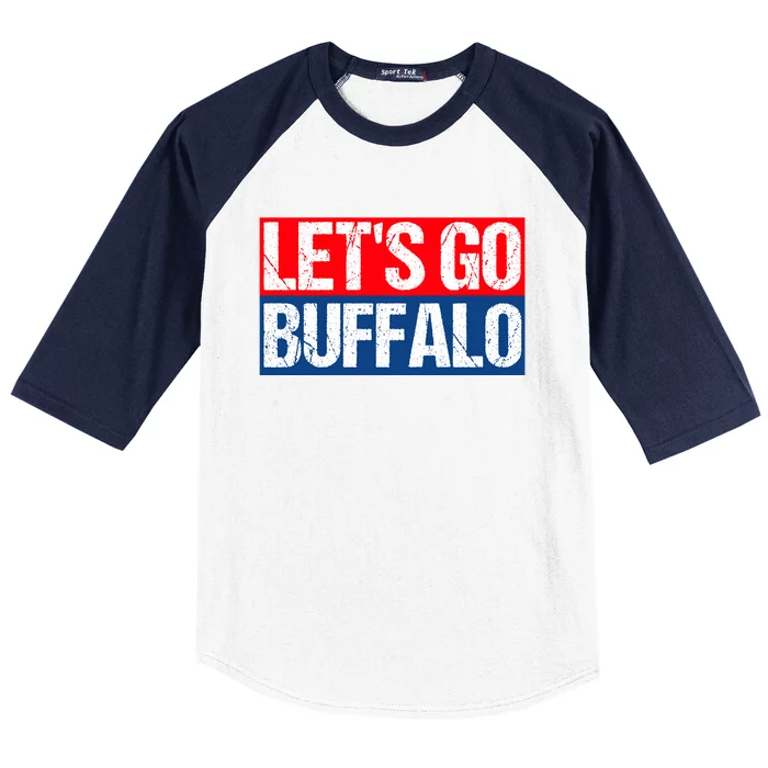 Let's Go Buffalo Baseball Sleeve Shirt