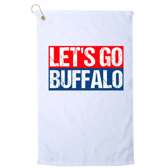 Let's Go Buffalo Platinum Collection Golf Towel