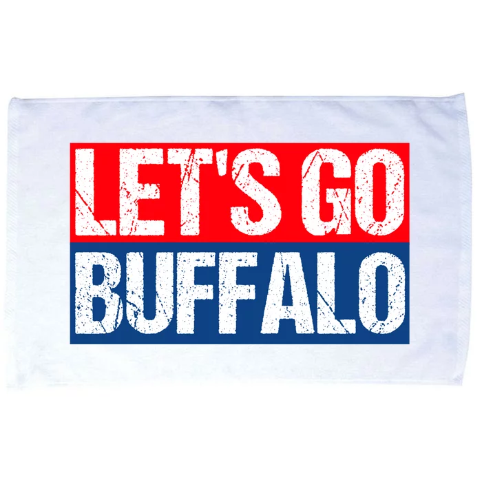 Let's Go Buffalo Microfiber Hand Towel