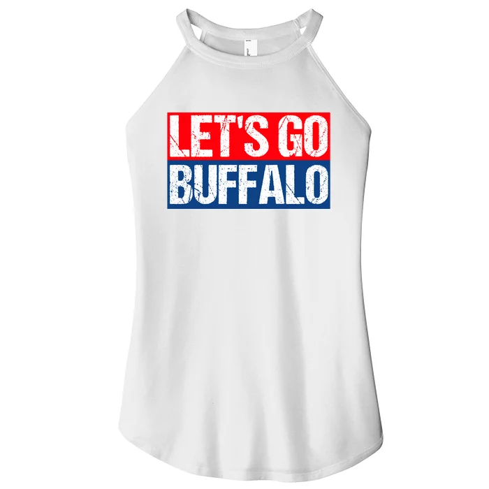 Let's Go Buffalo Women’s Perfect Tri Rocker Tank